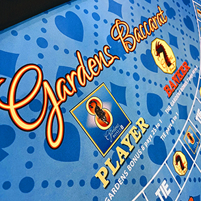 Gardens Baccarat game